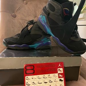 07 Jordan 8s Aquas